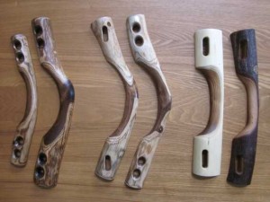 塗装後の持ち手各種