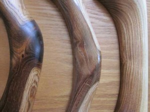 塗装後の持ち手各種（拡大）