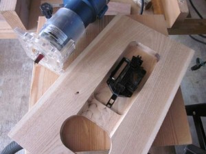 時計-ムーブメント用掘り込み