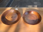 ケヤキの木皿