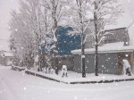 20日雪景色